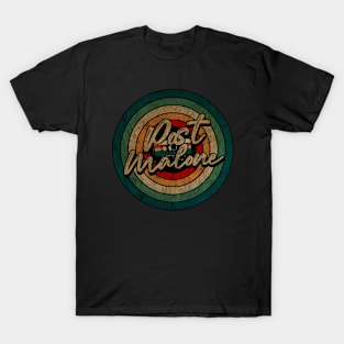 Post Malone  -  Vintage Circle kaset T-Shirt